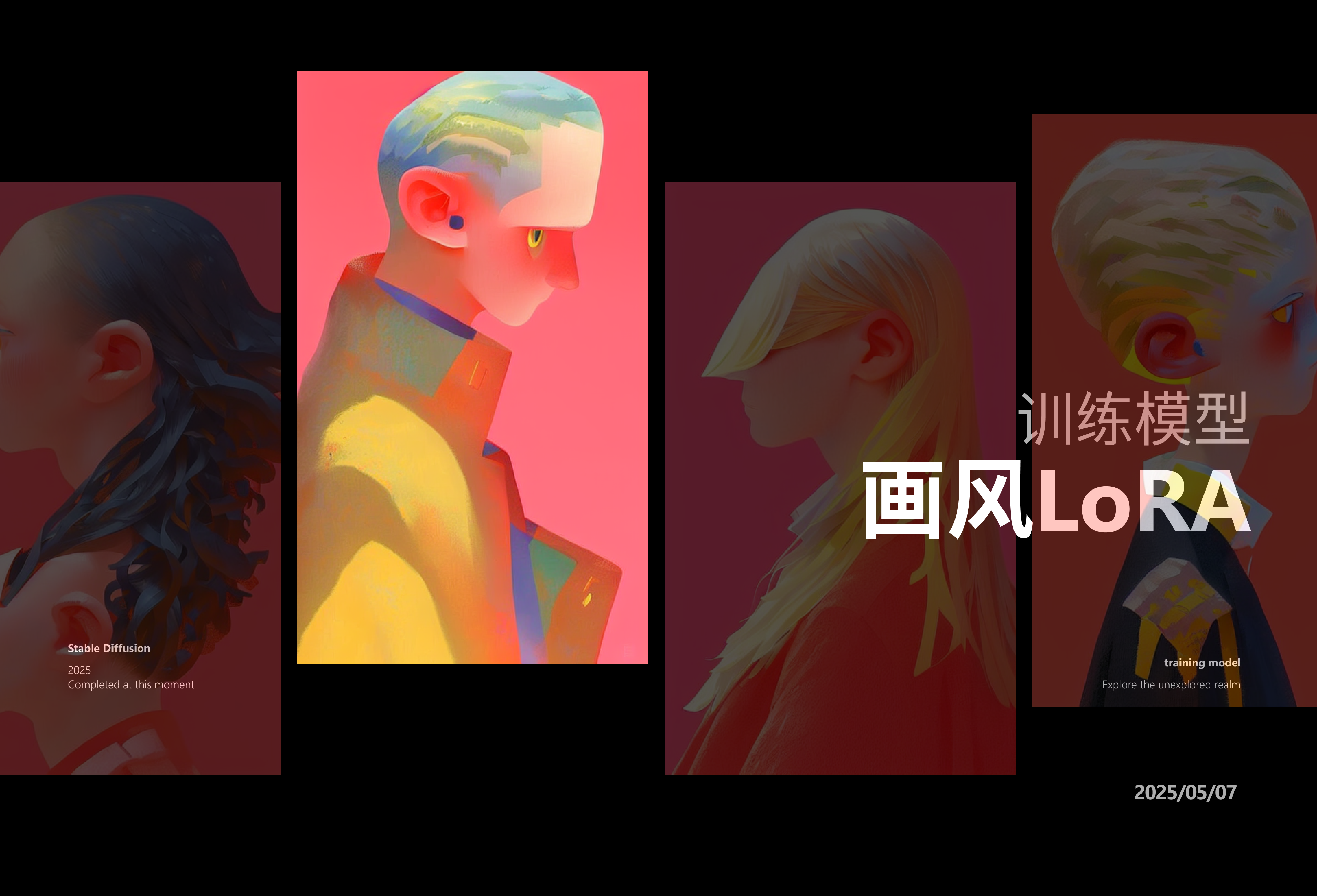 训练模型-画风LoRA